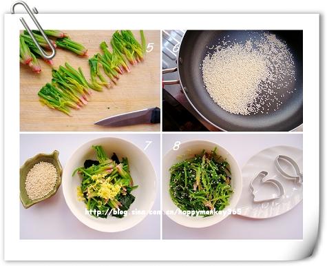 芝麻枸杞拌菠菜的做法(让小朋友也爱上吃菠菜)
